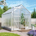skleník VITAVIA APOLLO 5000 PC 4 mm strieborný LG4399