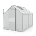 skleník VITAVIA APOLLO 5000 PC 6 mm strieborný LG4400
