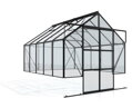 skleník VITAVIA CASSANDRA 8300 číre sklo 3 mm čierny LG4414