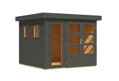 drevený domček KARIBU LAHAR 3,5 (11505) terragrau LG4420