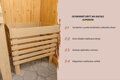 fínska sauna KARIBU AVARI 1 (93001) LG4624