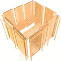 fínska sauna KARIBU AVARI 1 (93001) LG4624