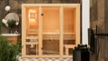 fínska sauna KARIBU AVARI 2 (93005) LG4625