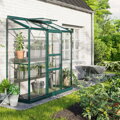 skleník VITAVIA IDA 1300 číre sklo 3 mm zelený LG4637