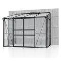 skleník VITAVIA IDA 5200 sklo 3 mm + PC 6 mm čierny LG4644