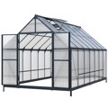 skleník LANITPLAST SARANA 8x14 PC 4 mm čierny LG4751