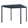 bioklimatická pergola LANITPLAST ALUGARDEN 3x3 m LG5062