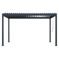 bioklimatická pergola LANITPLAST ALUGARDEN 4x3 m LG5063