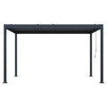 bioklimatická pergola LANITPLAST ALUGARDEN 4x3 m LG5063