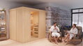 fínska sauna KARIBU BODIN (85578) LG5084