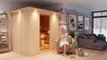 fínska sauna KARIBU BODIN (47113) LG5086