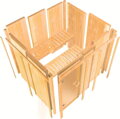 fínska sauna KARIBU AVARI 4 (66609) LG5139
