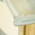 vchodová strieška LANITPLAST TOPAZ 130/70 biela
