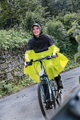 Vaude pláštenka Covero Poncho, strieborno čierna