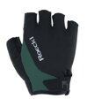 Roeckl cyklistické rukavice Basel 2, čierno-zelené (black/duck green)