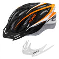 FORCE prilba HAL, čierno-oranžovo-biela XS - S