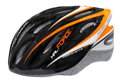 FORCE prilba HAL, čierno-oranžovo-biela XS - S
