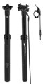 FORCE sedlovka DROPPER 31,6 / 405mm teleskopická, matná čierna
