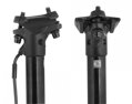 FORCE sedlovka F.DROPPER 31,6 / 440mm teleskopická, matná čierna