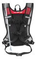 FORCE batoh PILOT PLUS 10 l + 2L rezervoár, čierno-červený