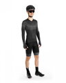 FORCE dres FASHION, dlhý rukáv, čierno-šedý