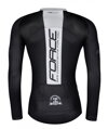 FORCE dres TEAM PRO, dlhý rukáv, čierno-šedý