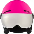 ALPINA Juniorská lyžiarska prilba ZUPO VISOR Q-LITE  ružová matná