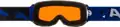 ALPINA Lyžiarske okuliare detské PINEY black blue matt/orange