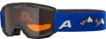 ALPINA Lyžiarske okuliare detské PINEY black blue matt/orange