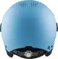 ALPINA Juniorská lyžiarska prilba ZUPO VISOR Q-LITE smoke-blue matt/blue