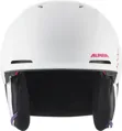 ALPINA Detská lyžiarska prilba BRIX JR white-graphic matt