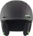 ALPINA Detská lyžiarska prilba BRIX JR black-neon matt