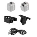 FORCE blikačka zadná FLEA 70 LM, 1 LED, USB