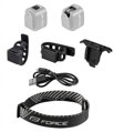 FORCE blikačka predná/zadná FLEA 200LM USB, čierna