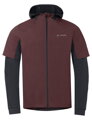 Vaude cyklistický dres All Year Moab FZ Hoody, pánsky, dark oak