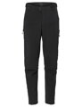 Vaude cyklistické nohavice Qimsa Softshell II, pánske, black/black