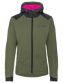 Vaude cyklistická bunda Qimsa Softshell, dámska, cedar wood