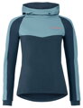 Vaude cyklistický dres Qimsa LS Shirt II, dámsky, dark sea