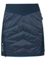 Vaude zateplená sukňa Sesvenna Reversible II, dámska, dark sea/blue