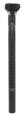 FORCE sedlovka BASIC P4.2 400 mm, matná čierna