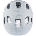 ALPINA cyklistická Junior prilba XIMO 2 LE , pearl white flowers matt