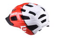Extend cyklistická prilba THEO red-polar white, S/M (55-58cm) shine