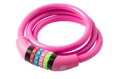 Extend zámok na bicykel NUMERIC 4, 12*1000mm, multicolor digits