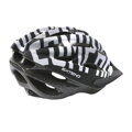 Extend prilba COMPAR Black-white M/L (58-61cm), matt