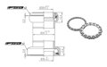 FSA hlavové zloženie The Pig 4mm alloy 1-1/8-OD 34