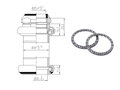 FSA hlavové zloženie TH-860 15.7mm alloy 1-1/8-OD 34