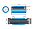 FSA stredové zloženie kľúk 24mm / BB92 , Alloy Cups (OEM