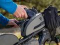 Topeak taška TOP LOADER 0.75 L na rám, zelená