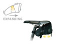 Topeak taška podsedlová AERO WEDGE PACK, Medium, popruh