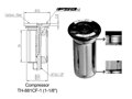 FSA compressor Pro Carbon 23mm TH-881CF-1